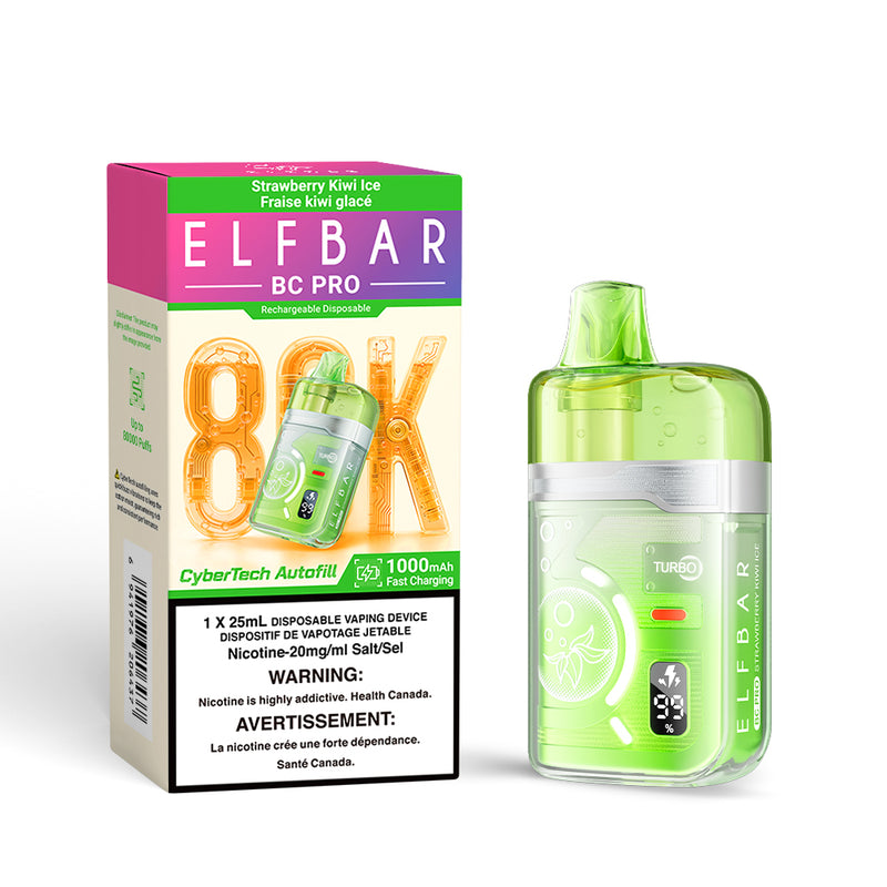 Elfbar BC Pro 80K Disposable Vape - 80000 Puffs - 25ml