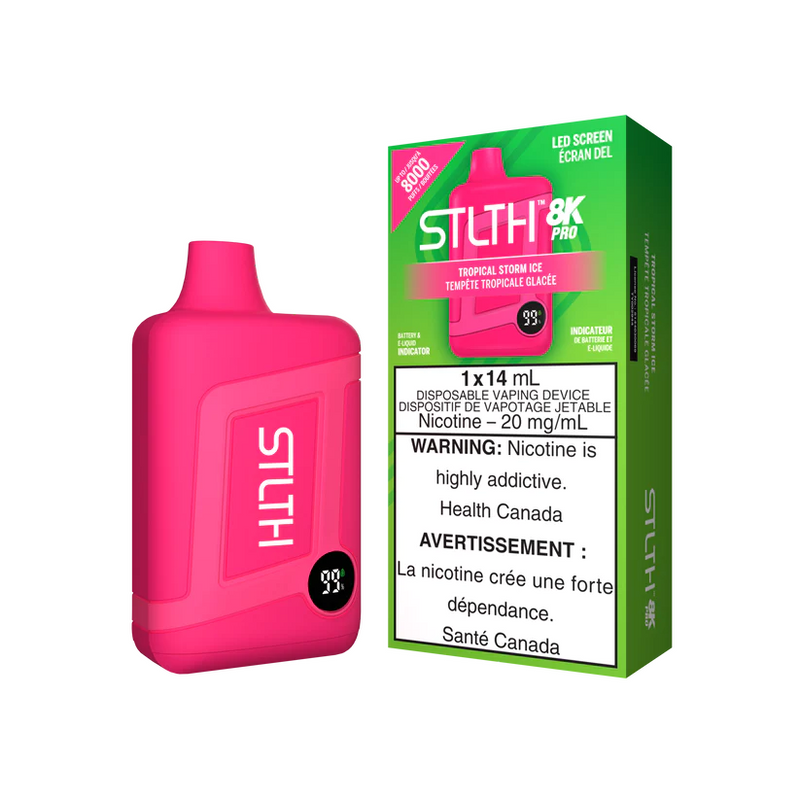 STLTH 8k Pro Disposable Vape - 8000 Puffs - 14ml