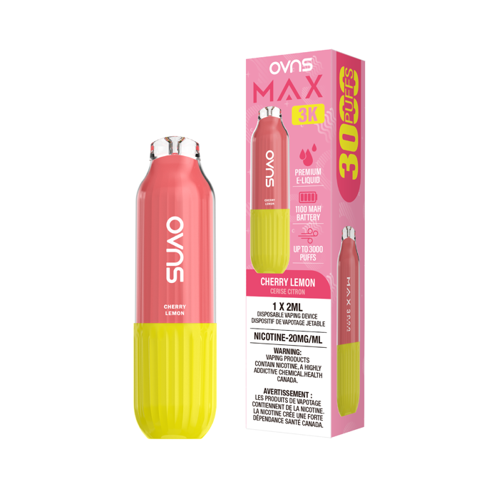 OVNS Max 3K Disposable Vape - 3000 Puffs - 2mL
