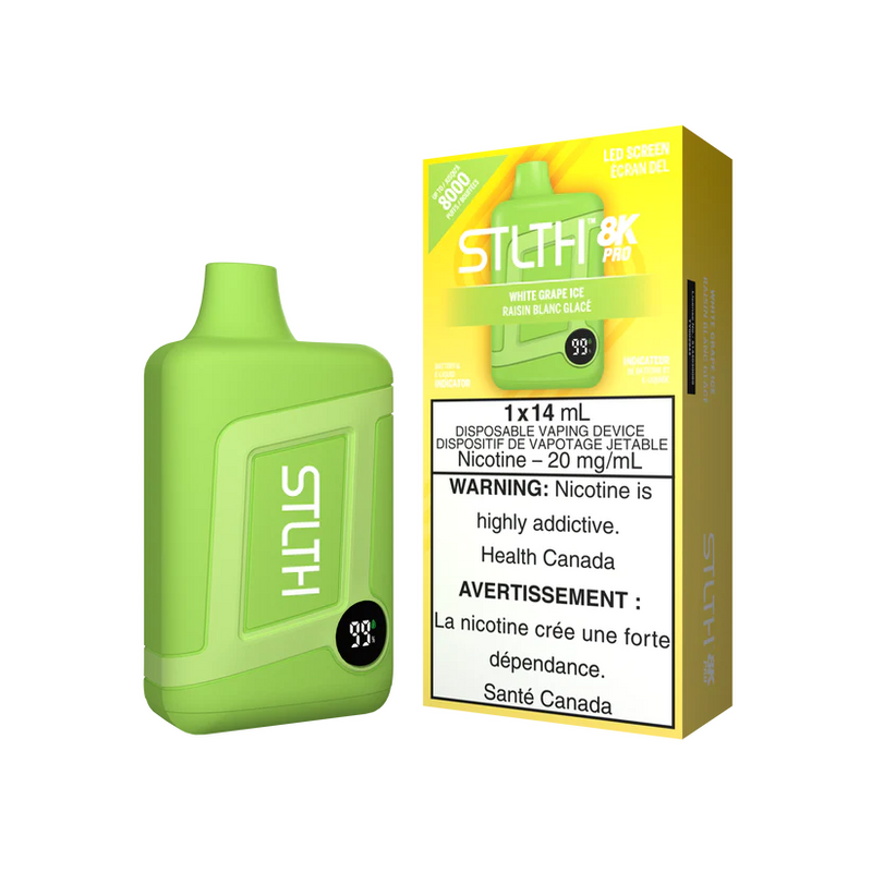 STLTH 8k Pro Disposable Vape - 8000 Puffs - 14ml