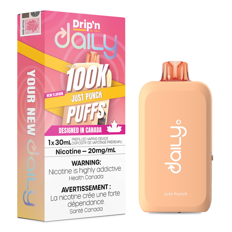 Drip'n Daily  Disposable Vape - 100K Puffs - 30mL