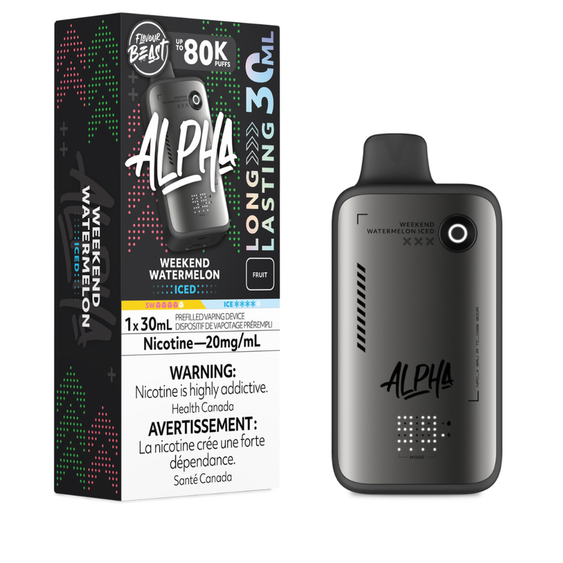 Flavour Beast Alpha 80K Disposable Vape - 80K Puffs - 20mg - 30ml