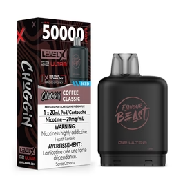 Flavour Beast Level X G2 Ultra Replacement Vape Pod - 50K- Puffs - 20mL