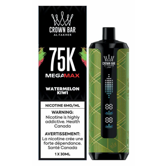 Al Fakher Crown Bar Mega Max 75K Disposable Vape - 75K Puffs - 20mg - 6ml