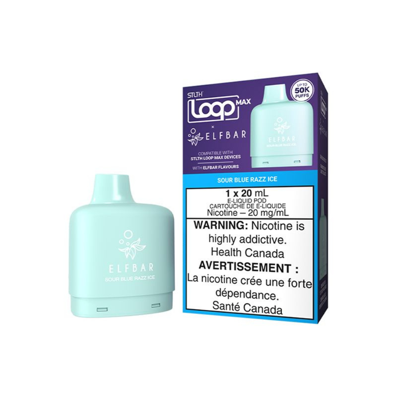 STLTH Loop Max X Elf Bar Replacement Vape Pod - 50K Puffs - 20mL